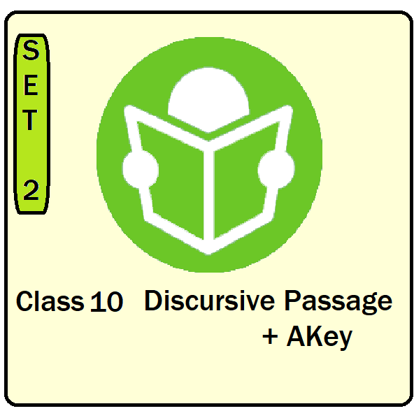 Class 10 Discursive passage SET 2